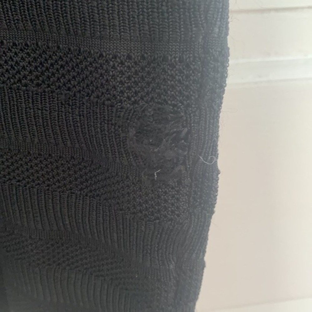 French Connection Black Body-Con Mini Dress Size 4 - Picture 12 of 13